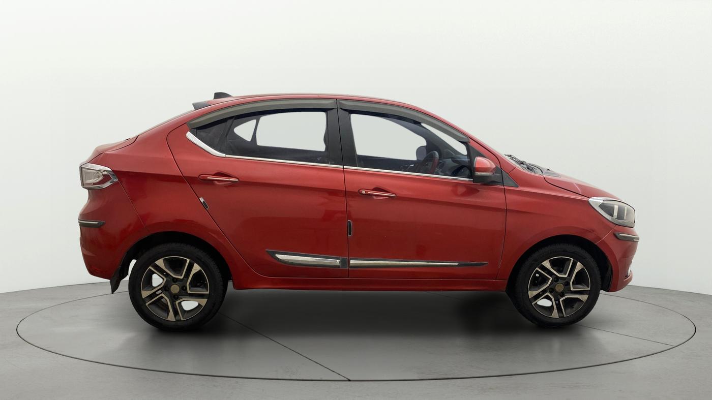 2019 Tata TIGOR XZ PLUS PETROL, Petrol, Manual, 1,26,891 km, Right Side View
