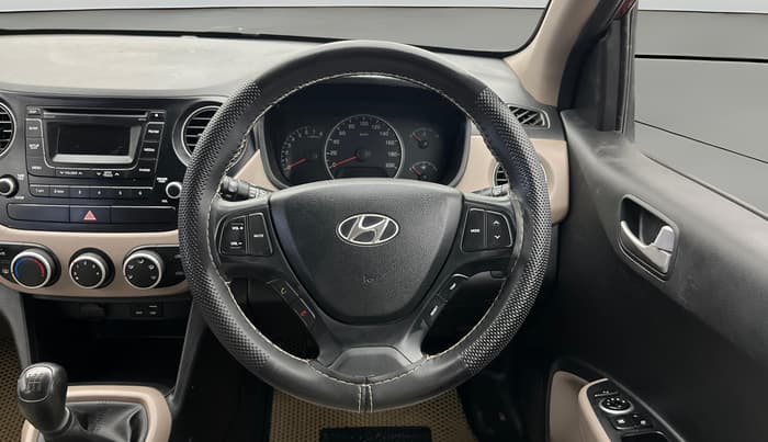 2015 Hyundai Grand i10 ASTA 1.2 KAPPA VTVT, Petrol, Manual, 58,676 km, Steering Wheel Close Up