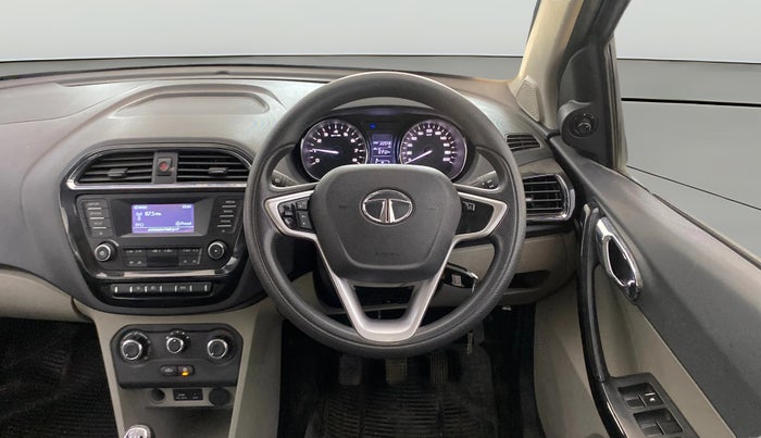 2016 Tata Tiago XZ PETROL, Petrol, Manual, 22,545 km, Steering Wheel Close Up