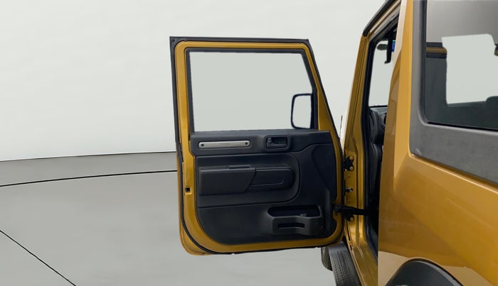 2023 Mahindra Thar LX P 2WD AT HT, Petrol, Automatic, 12,425 km, LHS Front Door