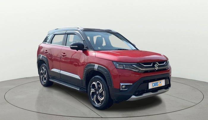 2022 Maruti BREZZA ZXI + SMART HYBRID DUAL TONE, Petrol, Manual, 28,115 km, Right Front Diagonal