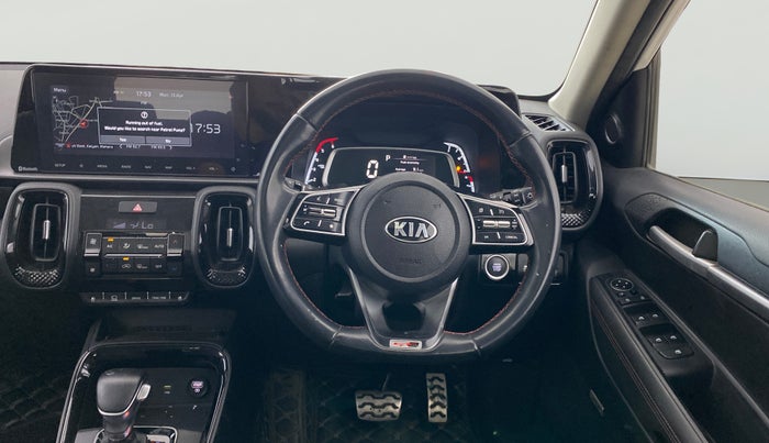 2020 KIA SONET GTX PLUS 1.5 AT, Diesel, Automatic, 50,745 km, Steering Wheel Close Up