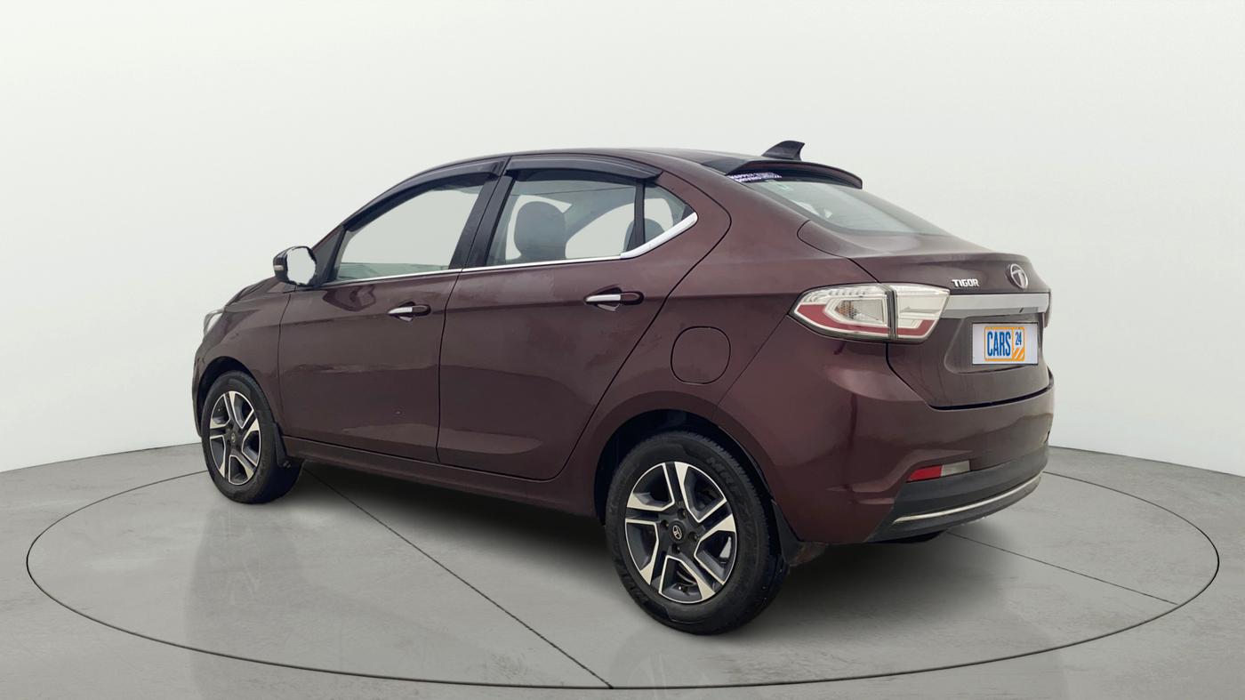 2021 Tata TIGOR XZA PLUS PETROL, Petrol, Automatic, 85,935 km, Left Back Diagonal