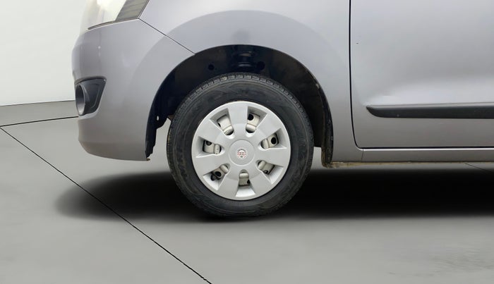 2015 Maruti Wagon R 1.0 LXI, Petrol, Manual, 48,758 km, Left Front Wheel