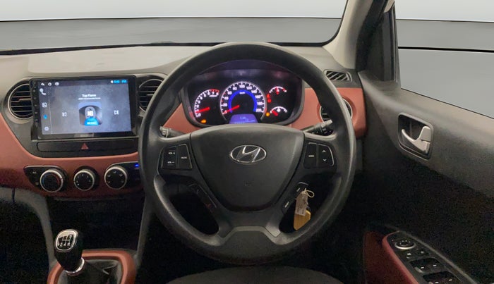 2016 Hyundai Grand i10 1.2 SPORTZ PRIME EDITION VTVT, Petrol, Manual, 68,812 km, Steering Wheel Close Up