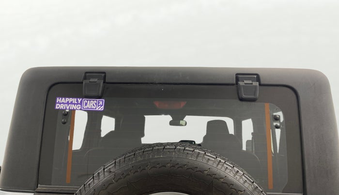 2023 Mahindra Thar LX HT PETROL 4WD MT, Petrol, Manual, 25,666 km, Rear Windshield