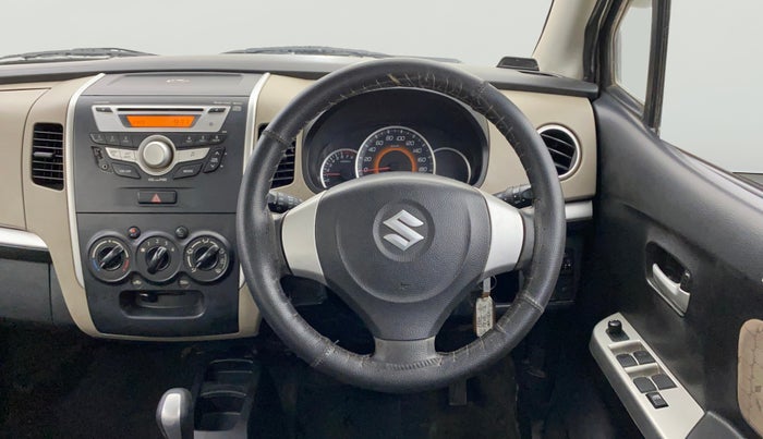 2015 Maruti Wagon R 1.0 VXI AMT, Petrol, Automatic, 49,527 km, Steering Wheel Close Up