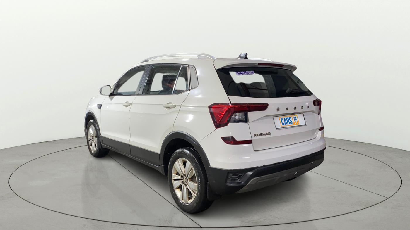 2022 Skoda KUSHAQ AMBITION 1.0L TSI MT, Petrol, Manual, 49,230 km, Left Back Diagonal