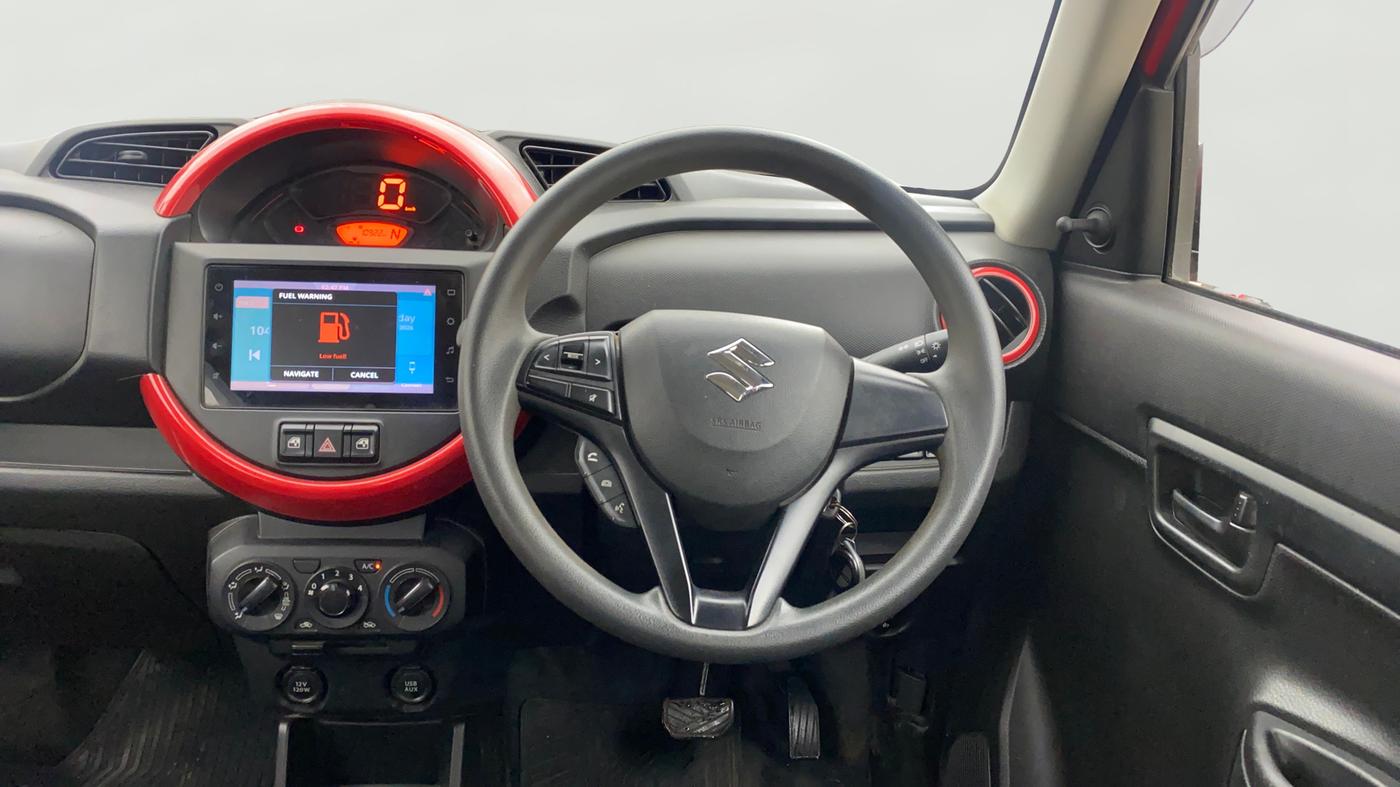 2022 Maruti S PRESSO VXI PLUS AMT, Petrol, Automatic, 33,328 km, Steering Wheel Close Up