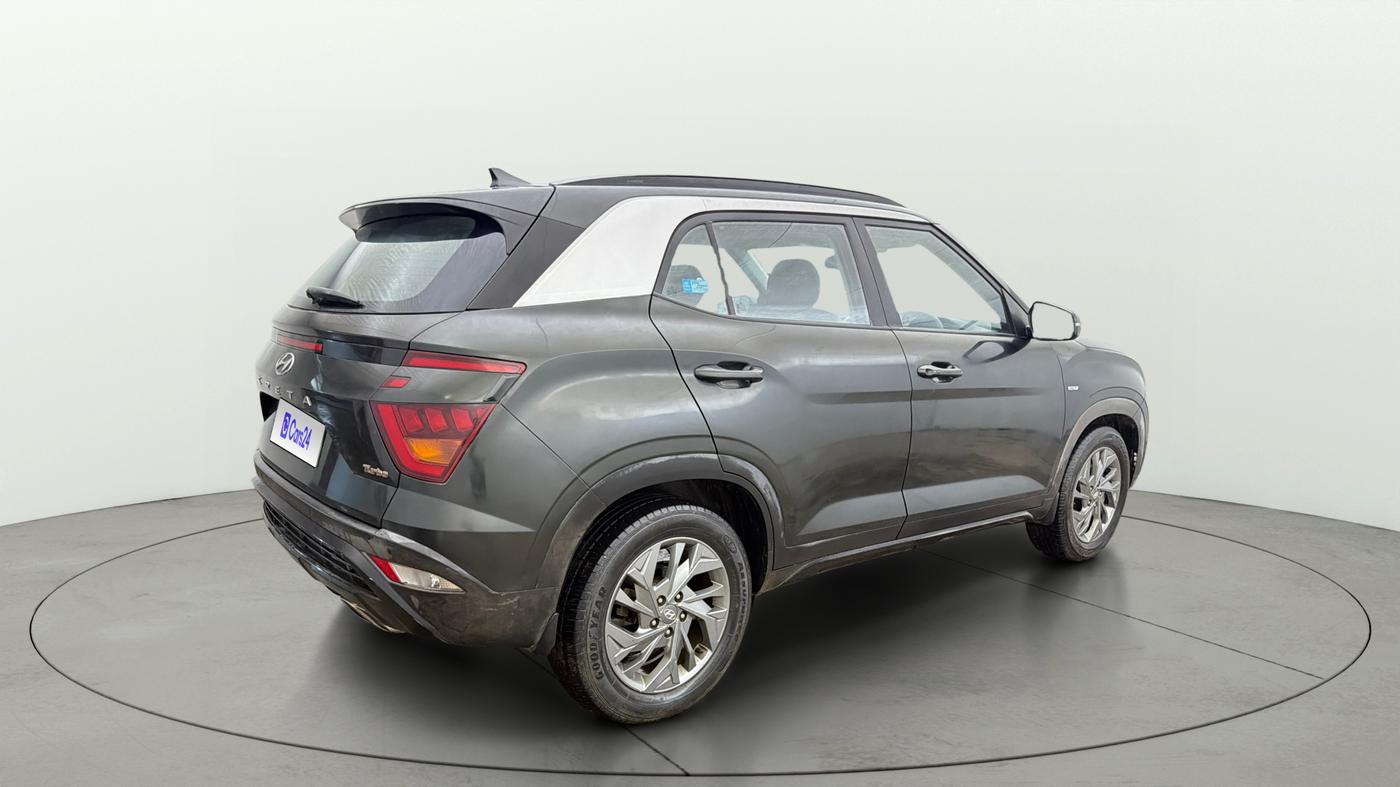 2020 Hyundai Creta SX 1.4 TURBO DCT, Petrol, Automatic, 50,354 km, Right Back Diagonal