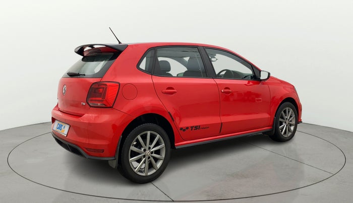 2020 Volkswagen Polo HIGHLINE PLUS 1.0L TSI, Petrol, Manual, 34,800 km, Right Back Diagonal