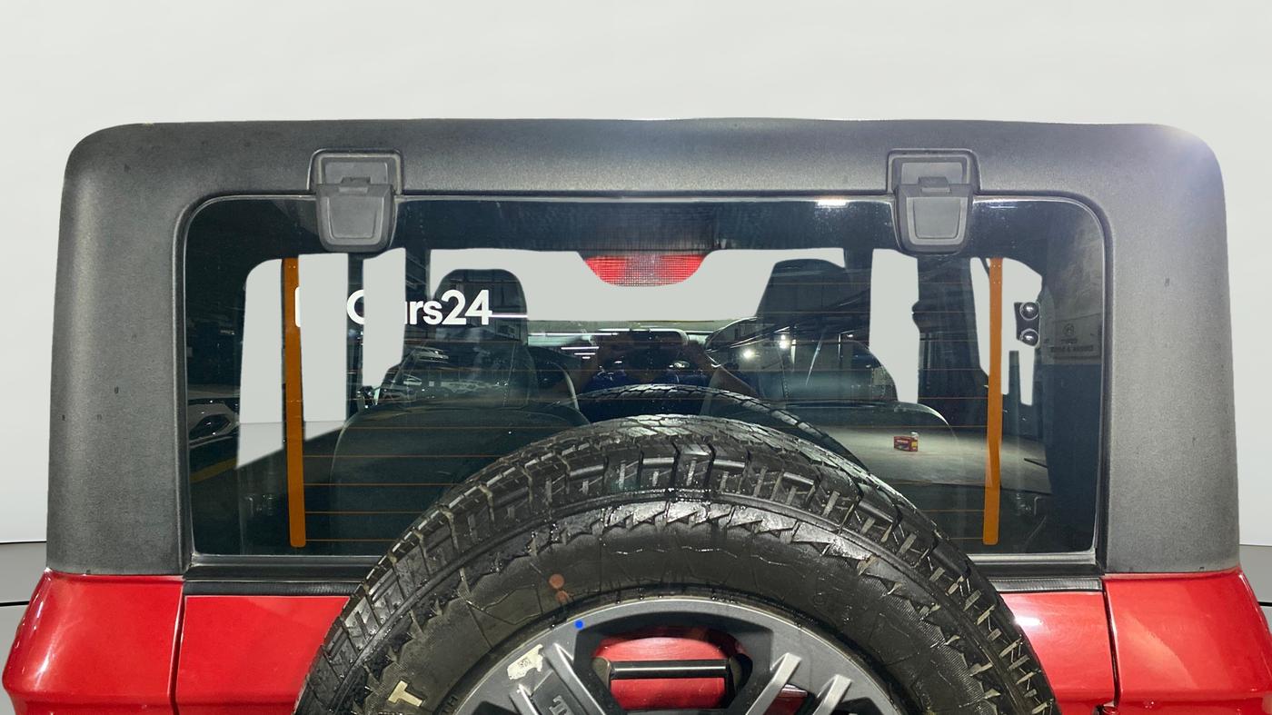 2023 Mahindra Thar LX PETROL HT 4WD AT, Petrol, Automatic, 8,873 km, Rear Windshield