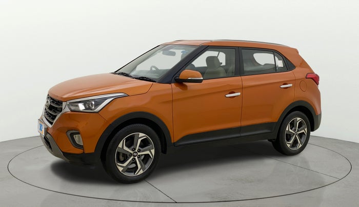 2018 Hyundai Creta SX AT 1.6 PETROL, Petrol, Automatic, 43,113 km, Left Front Diagonal