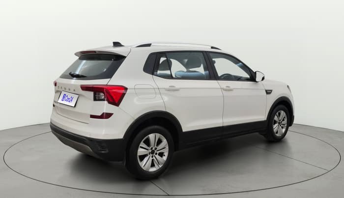 2021 Skoda KUSHAQ AMBITION 1.0L TSI AT, Petrol, Automatic, 1,12,663 km, Right Back Diagonal