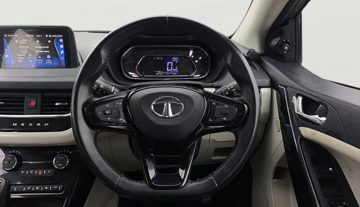 2022 Tata NEXON XZ PLUS (HS) PETROL, Petrol, Manual, 14,009 km, Steering Wheel Close Up