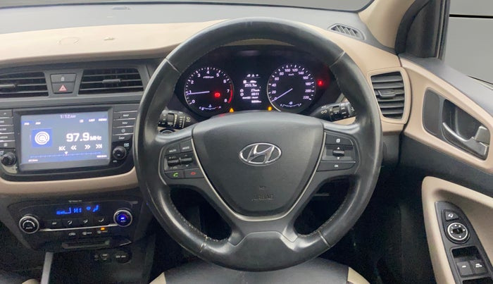 2017 Hyundai Elite i20 ASTA 1.2 (O), Petrol, Manual, 50,645 km, Steering Wheel Close Up