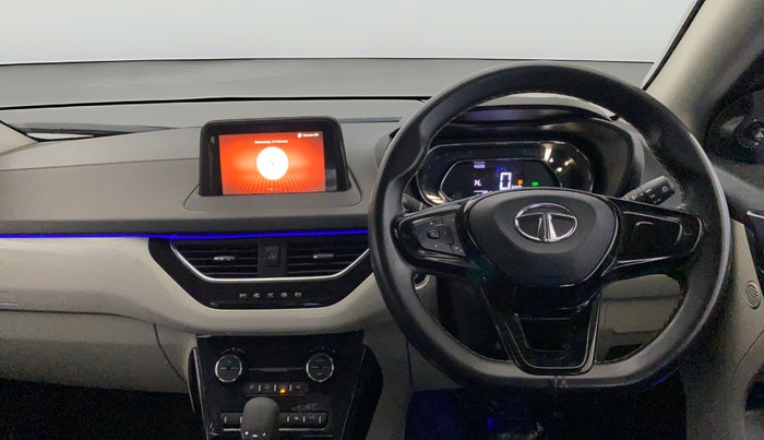 2023 Tata NEXON XZA PLUS DIESEL, Diesel, Automatic, 31,990 km, Steering Wheel Close Up