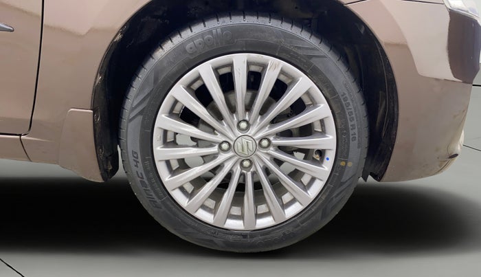 2017 Maruti Ciaz ALPHA  AT 1.4  PETROL, Petrol, Automatic, 18,819 km, Right Front Wheel