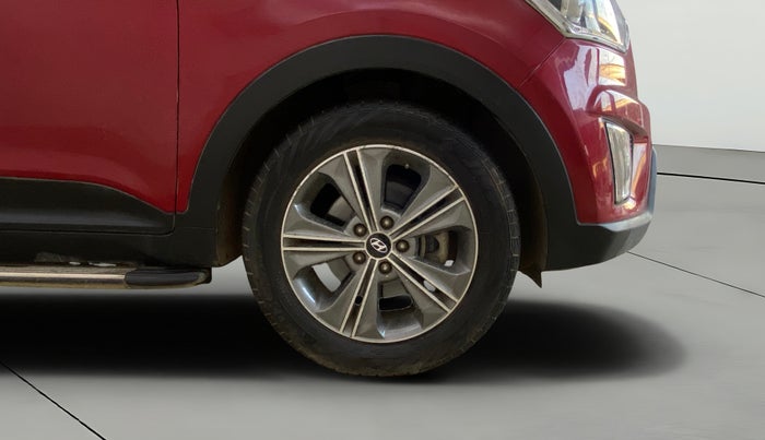 2016 Hyundai Creta SX PLUS AT 1.6 PETROL, Petrol, Automatic, 77,040 km, Right Front Wheel