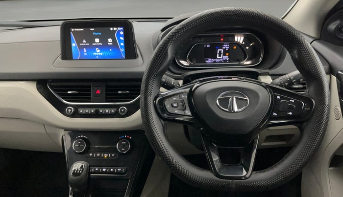 2020 Tata NEXON XZ PLUS (O) PETROL DUAL TONE, Petrol, Manual, 41,076 km, Steering Wheel Close Up