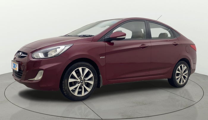 2014 Hyundai Verna FLUIDIC 1.6 VTVT SX AT, Petrol, Automatic, 85,241 km, Left Front Diagonal