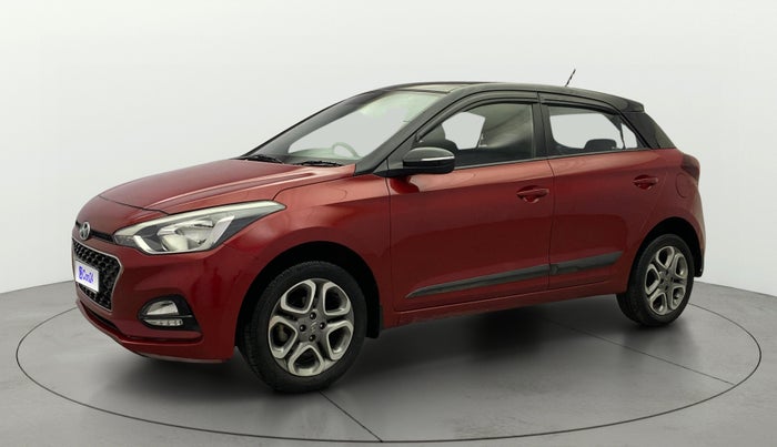 2019 Hyundai Elite i20 SPORTZ PLUS 1.2 DUAL TONE, Petrol, Manual, 54,458 km, Left Front Diagonal