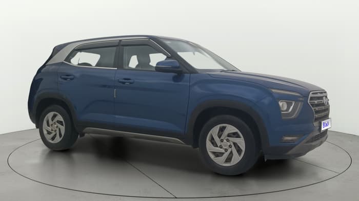 2020 Hyundai Creta EX 1.5 PETROL, Petrol, Manual, 87,152 km, Right Front Diagonal