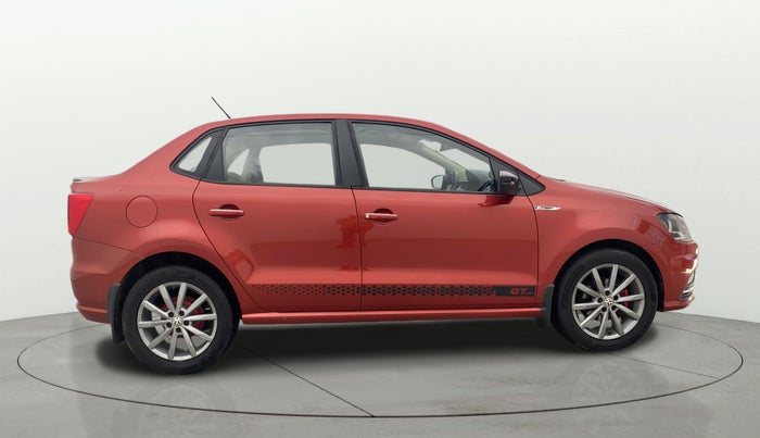 2019 Volkswagen Ameo HIGHLINE PLUS 1.5L AT 16 ALLOY, Diesel, Automatic, 1,11,009 km, Right Side View