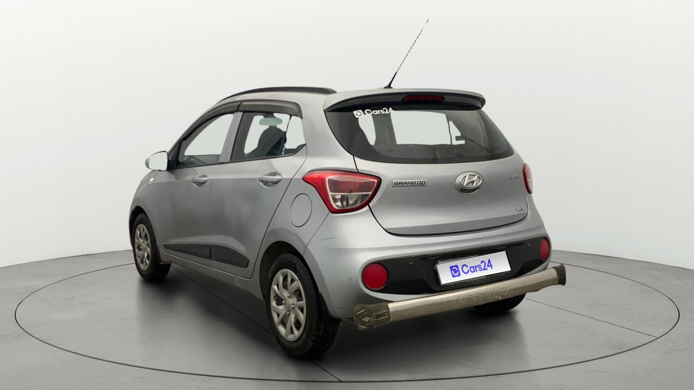 2019 Hyundai Grand i10 SPORTZ 1.2 KAPPA VTVT, Petrol, Manual, 46,368 km, Left Back Diagonal