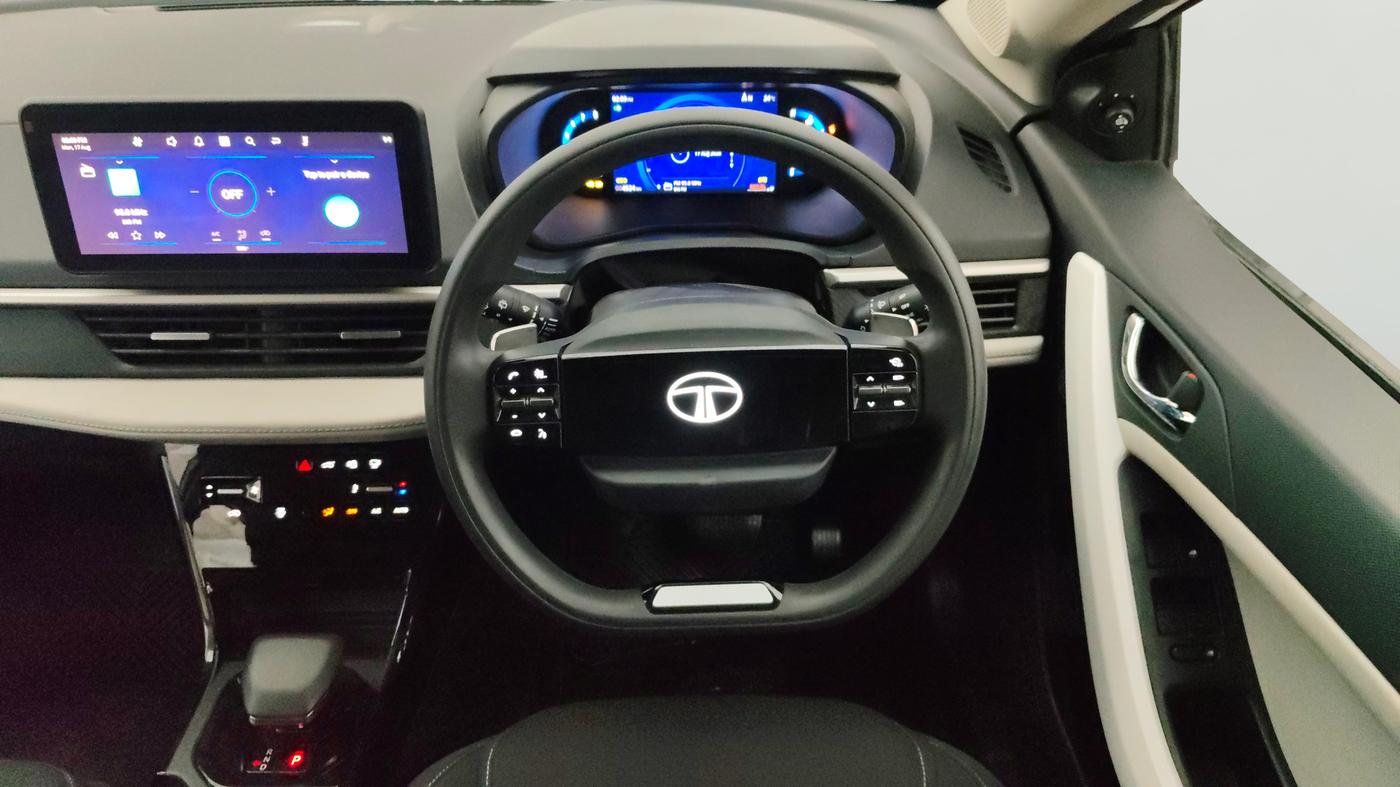 2024 Tata NEXON CREATIVE+ DCA 1.2 PETROL, Petrol, Automatic, 4,498 km, Steering Wheel Close Up