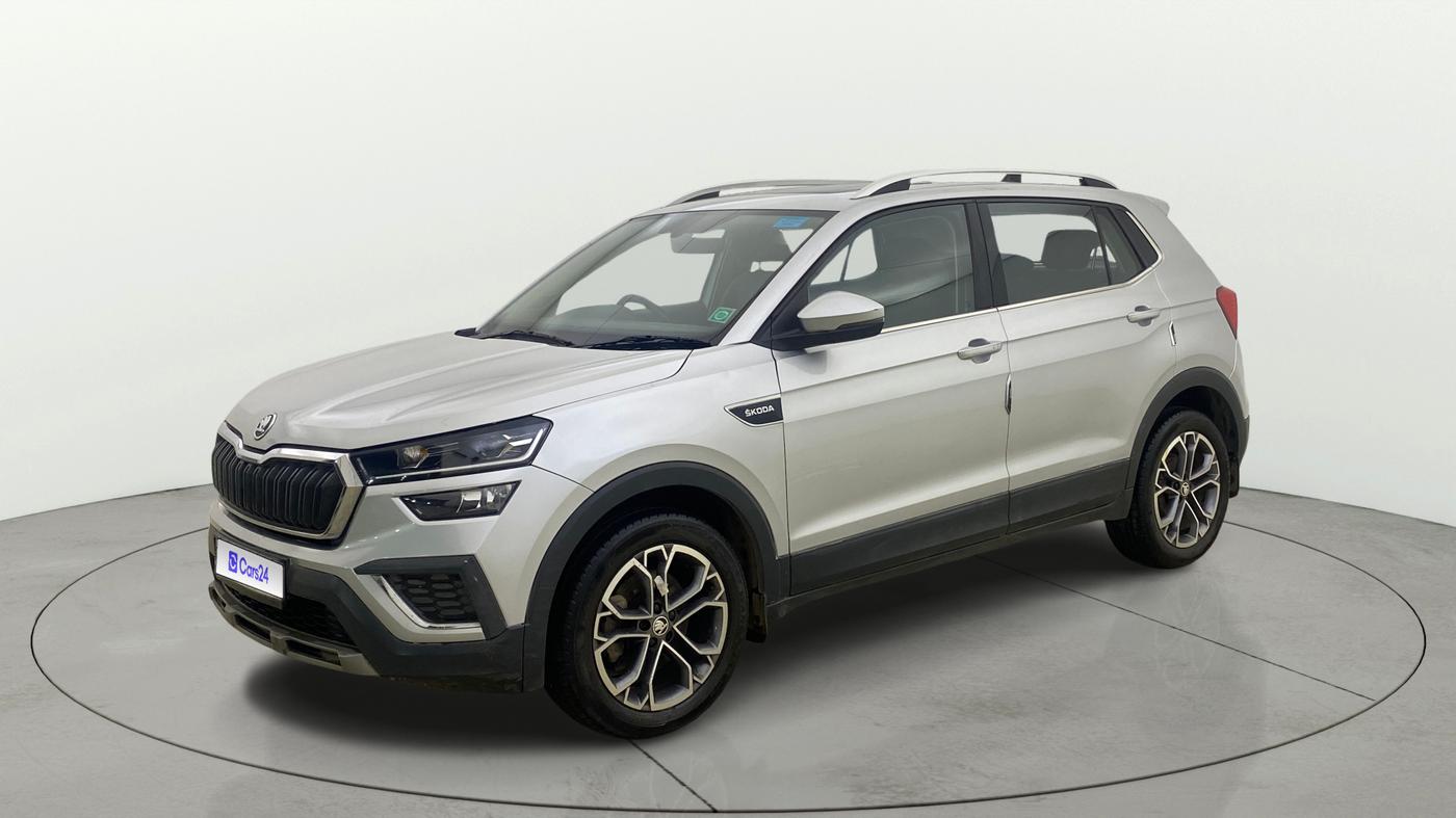 2022 Skoda KUSHAQ STYLE 1.5L TSI MT, Petrol, Manual, 15,817 km, Left Front Diagonal