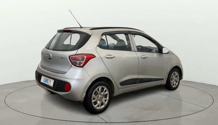 2018 Hyundai Grand i10 SPORTZ 1.2 KAPPA VTVT, Petrol, Manual, 62,900 km, Right Back Diagonal