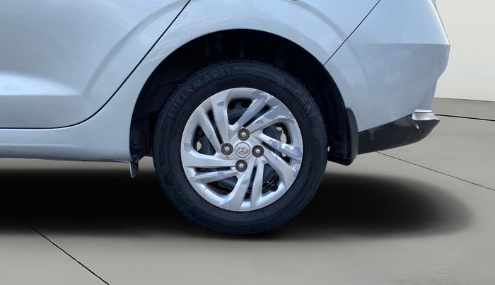 2022 Hyundai AURA S 1.2 CNG, CNG, Manual, 54,468 km, Left Rear Wheel