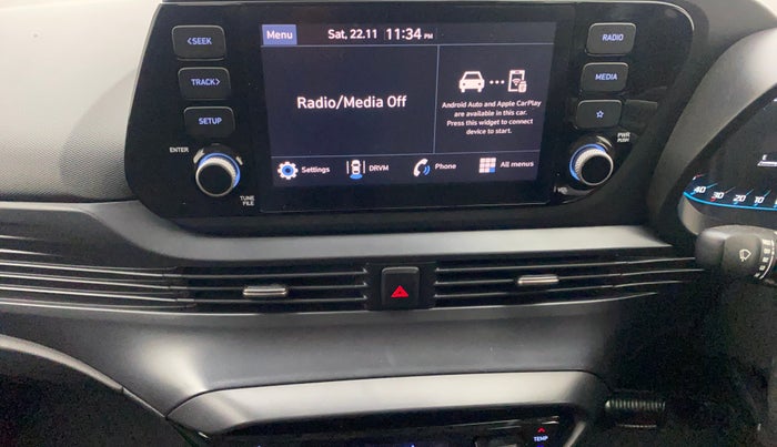 2022 Hyundai NEW I20 SPORTZ 1.2 AT, Petrol, Automatic, 25,306 km, Air Conditioner