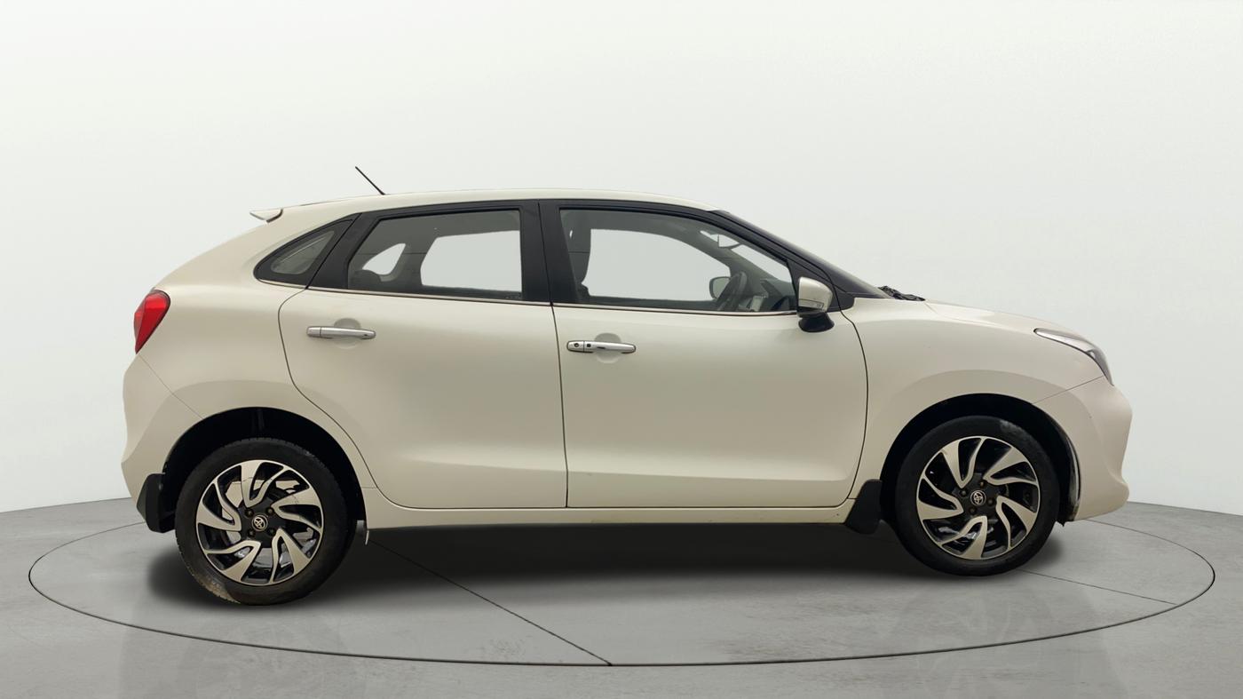 2021 Toyota Glanza G CVT, Petrol, Automatic, 74,697 km, Right Side View