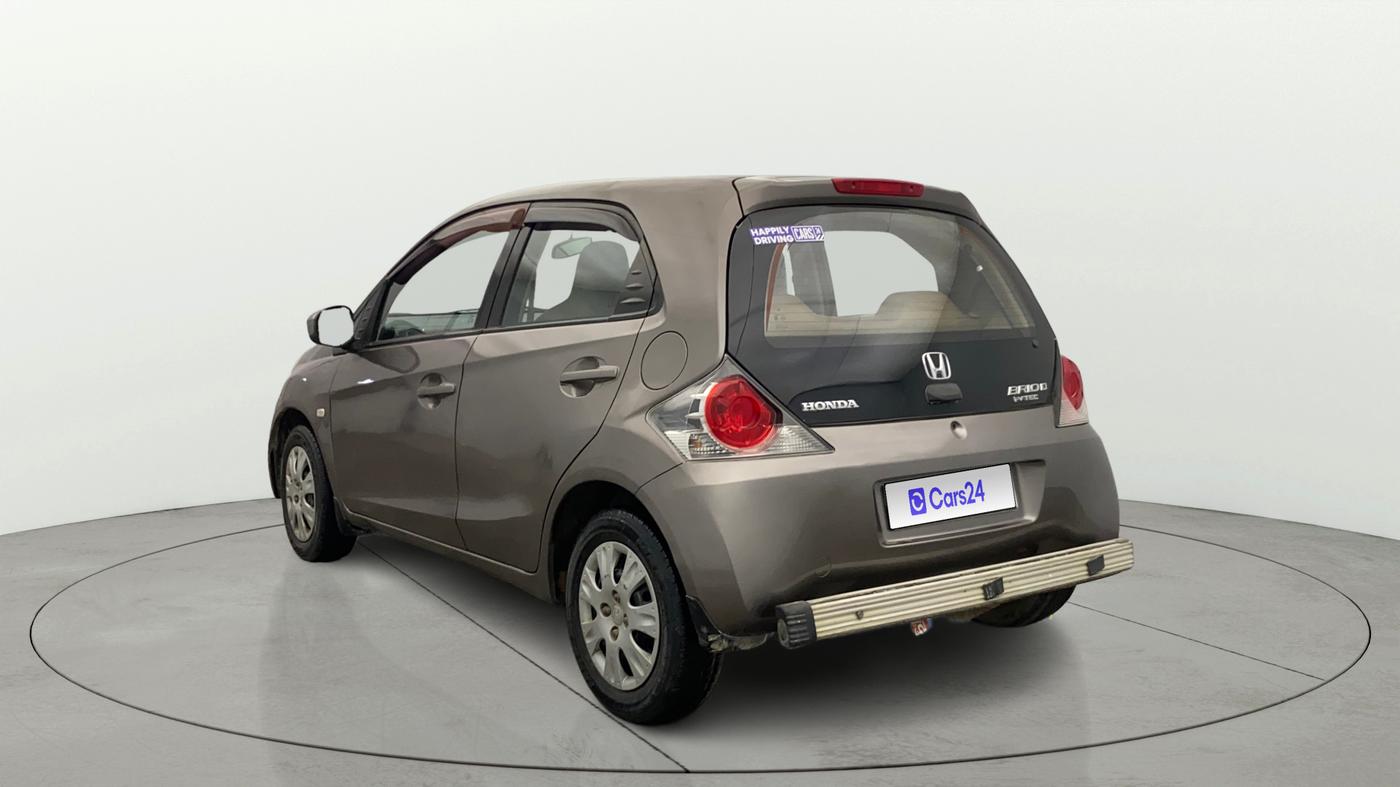 2013 Honda Brio S MT, Petrol, Manual, 97,701 km, Left Back Diagonal