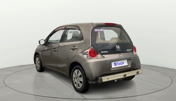 2013 Honda Brio S MT, Petrol, Manual, 97,701 km, Left Back Diagonal