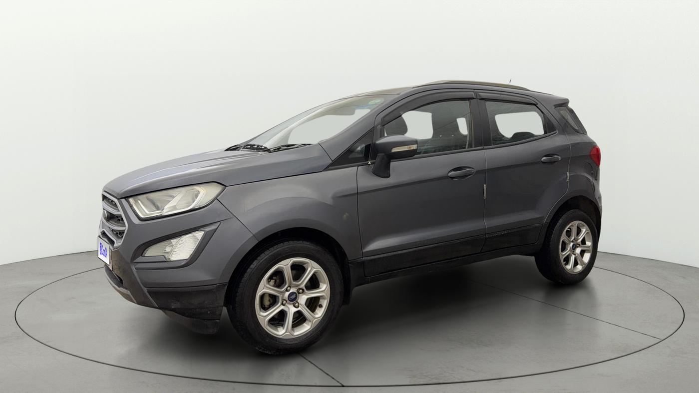 2019 Ford Ecosport TITANIUM + 1.5L PETROL AT, Petrol, Automatic, 81,766 km, Left Front Diagonal
