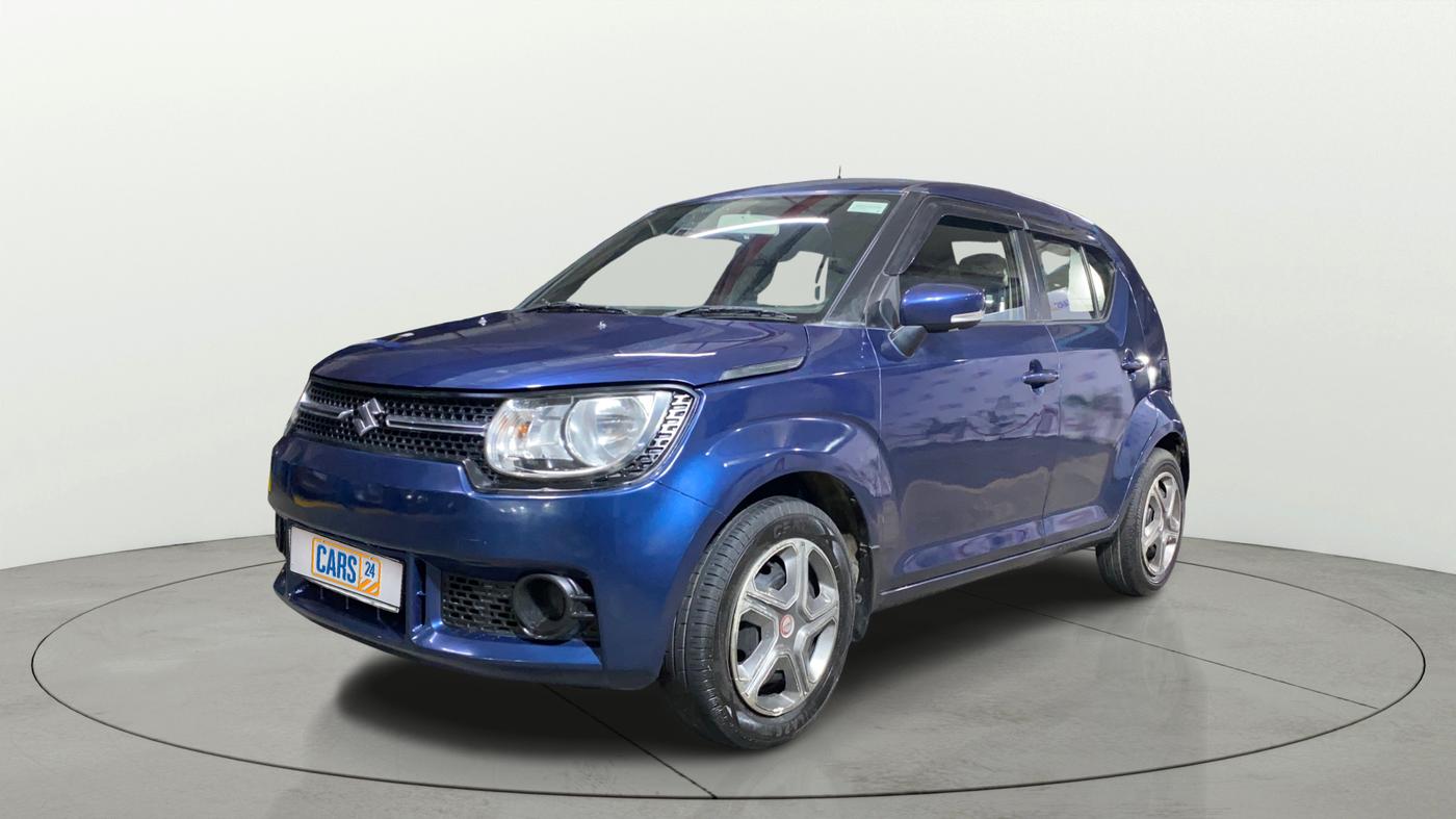 2018 Maruti IGNIS DELTA 1.2 AMT, Petrol, Automatic, 31,745 km, Left Front Diagonal