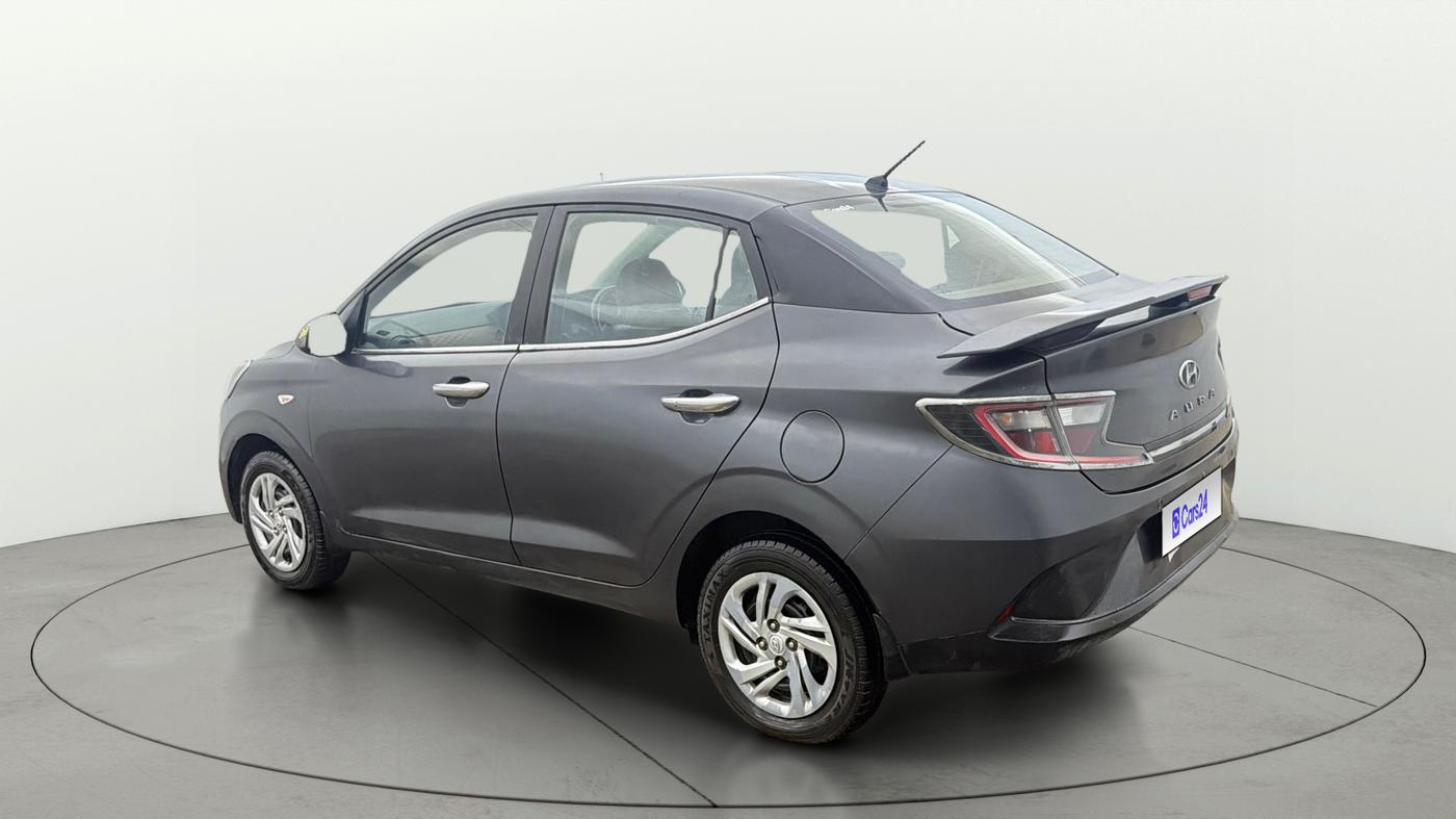 2022 Hyundai AURA S 1.2 CNG, CNG, Manual, 70,843 km, Left Back Diagonal