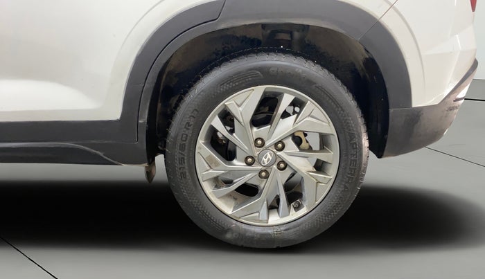 2020 Hyundai Creta SX (O) 1.4 TURBO DCT, Petrol, Automatic, 91,577 km, Left Rear Wheel