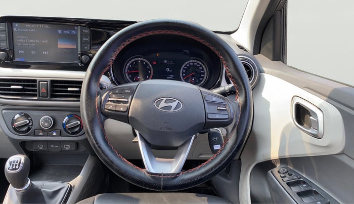 2023 Hyundai GRAND I10 NIOS SPORTZ 1.2 KAPPA VTVT CNG, CNG, Manual, 83,091 km, Steering Wheel Close Up