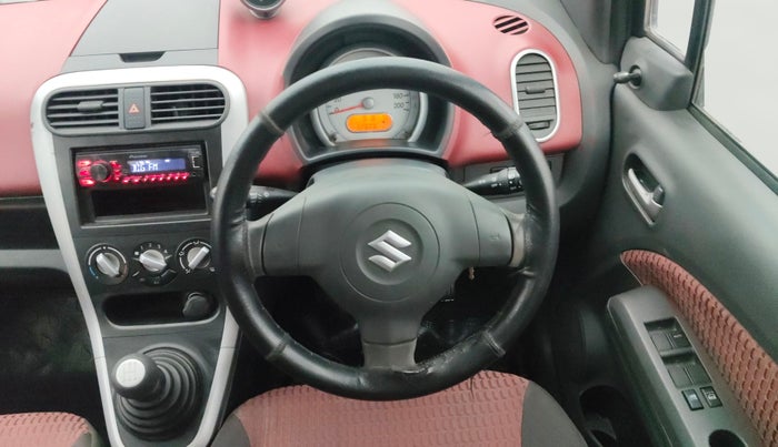2014 Maruti Ritz VXI, Petrol, Manual, 52,857 km, Steering Wheel Close Up