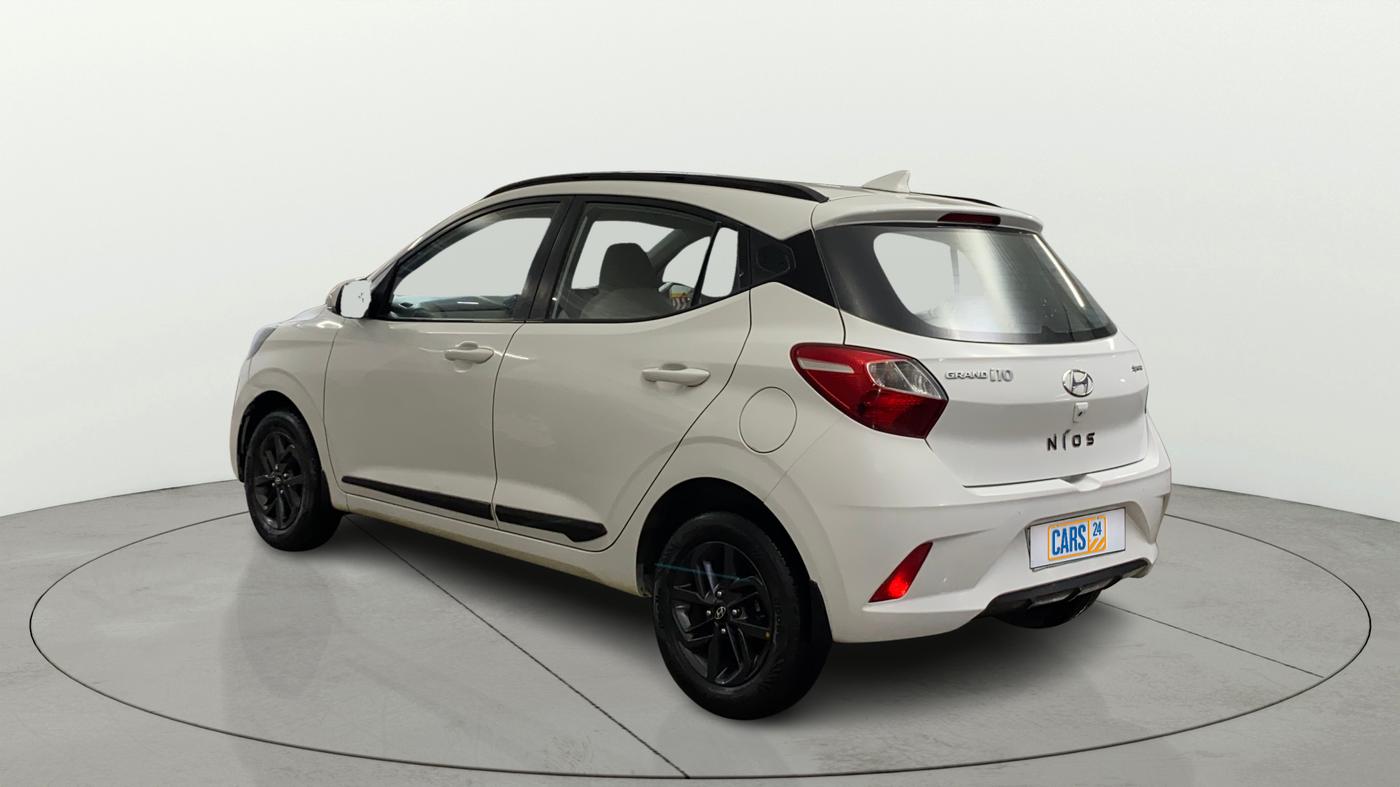 2021 Hyundai GRAND I10 NIOS SPORTZ 1.2 KAPPA VTVT, Petrol, Manual, 31,481 km, Left Back Diagonal
