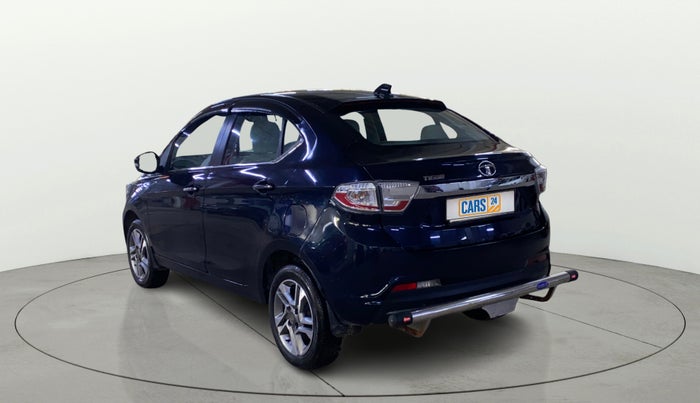 2022 Tata TIGOR XZ PLUS LEATHERETTE, Petrol, Manual, 8,341 km, Left Back Diagonal