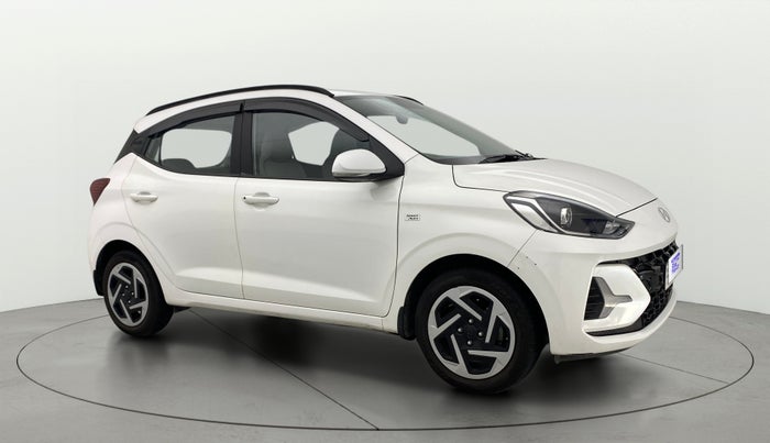2025 Hyundai GRAND I10 NIOS SPORTZ AMT 1.2 KAPPA VTVT, Petrol, Automatic, 8,510 km, Right Front Diagonal