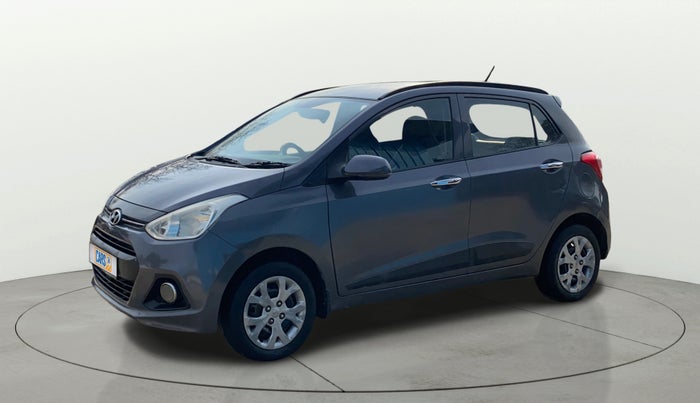2014 Hyundai Grand i10 SPORTZ 1.2 KAPPA VTVT, Petrol, Manual, 40,871 km, Left Front Diagonal