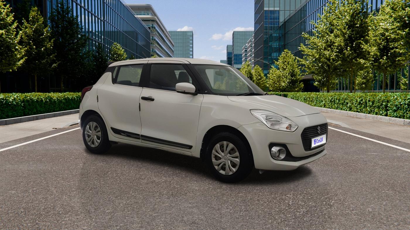 2019 Maruti Swift VXI AMT, CNG, Automatic, 98,606 km, Right Front Diagonal