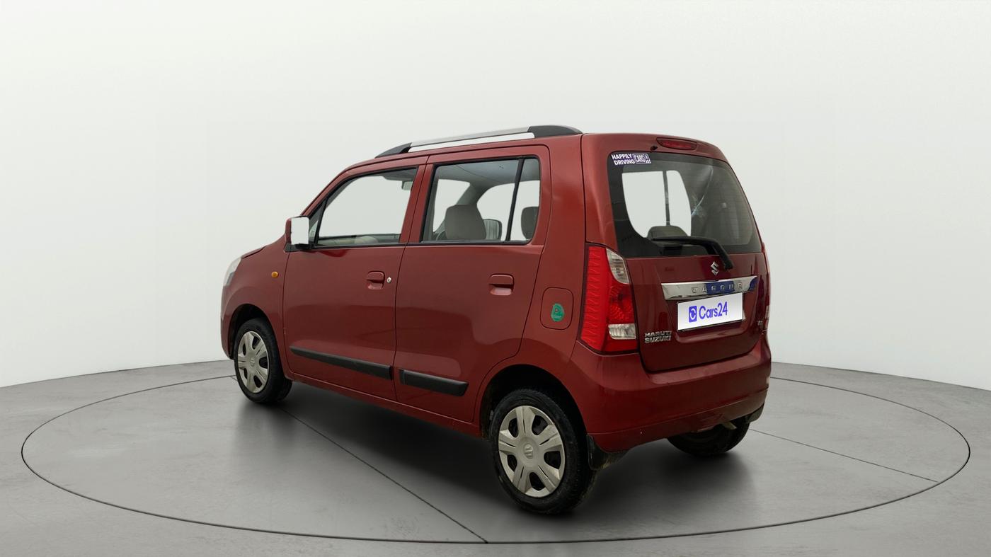 2017 Maruti Wagon R 1.0 VXI, Petrol, Manual, 62,321 km, Left Back Diagonal