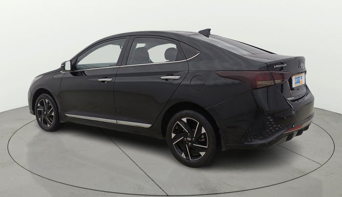 2022 Hyundai Verna SX (O) 1.0 TURBO DCT, Petrol, Automatic, 41,686 km, Left Back Diagonal